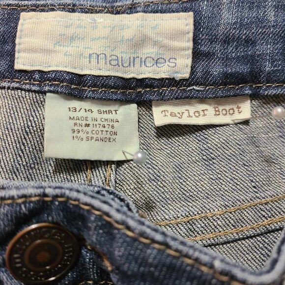 Maurices Taylor Boot Cut Jeans 13/14 Short - Picture 11 of 11